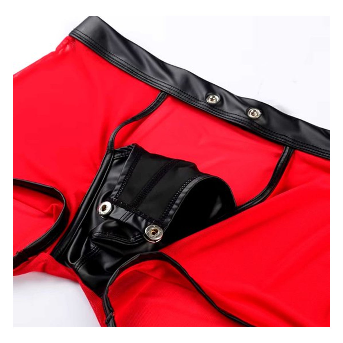 Boxershort met knoopjes voor open kruis