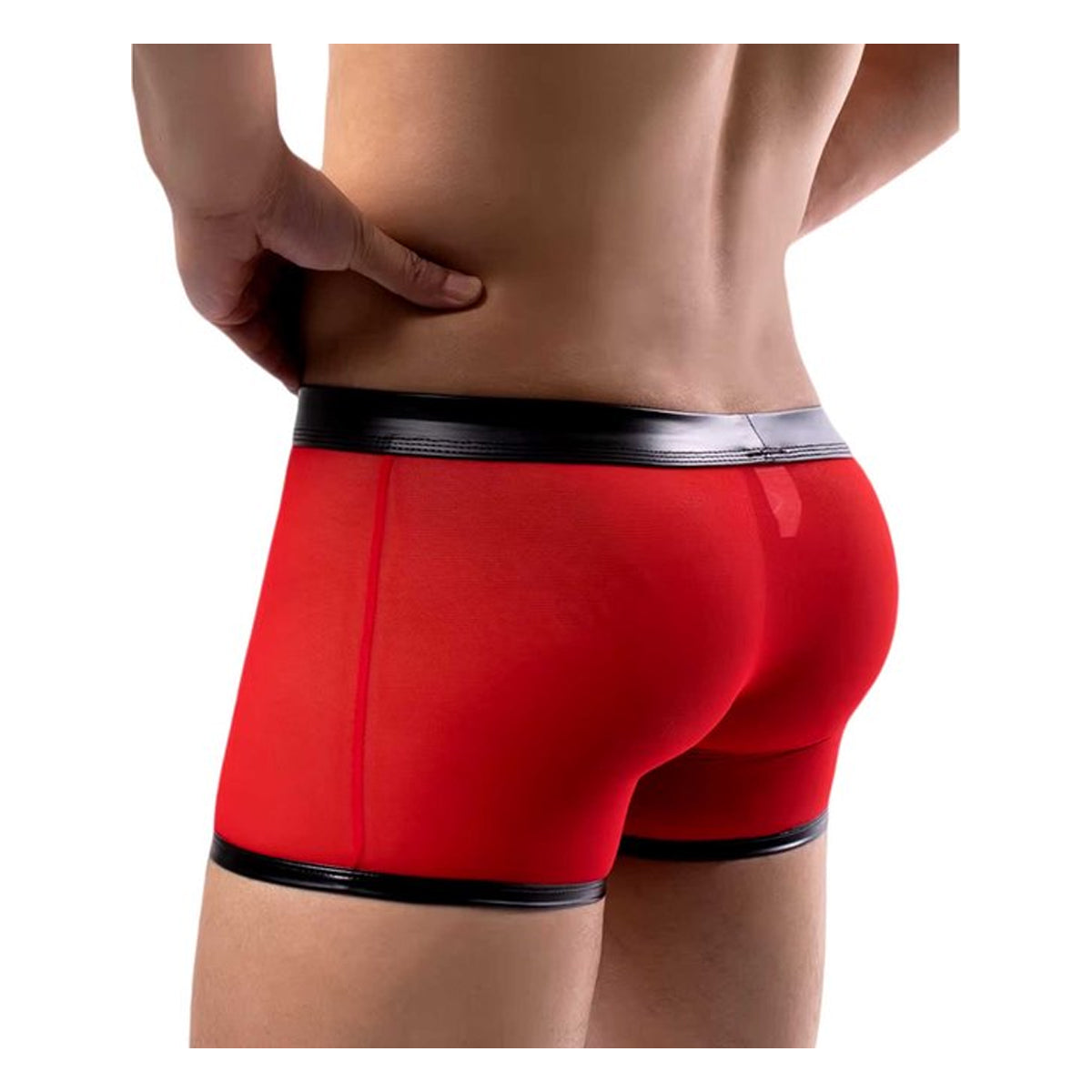 Boxershort met knoopjes voor open kruis