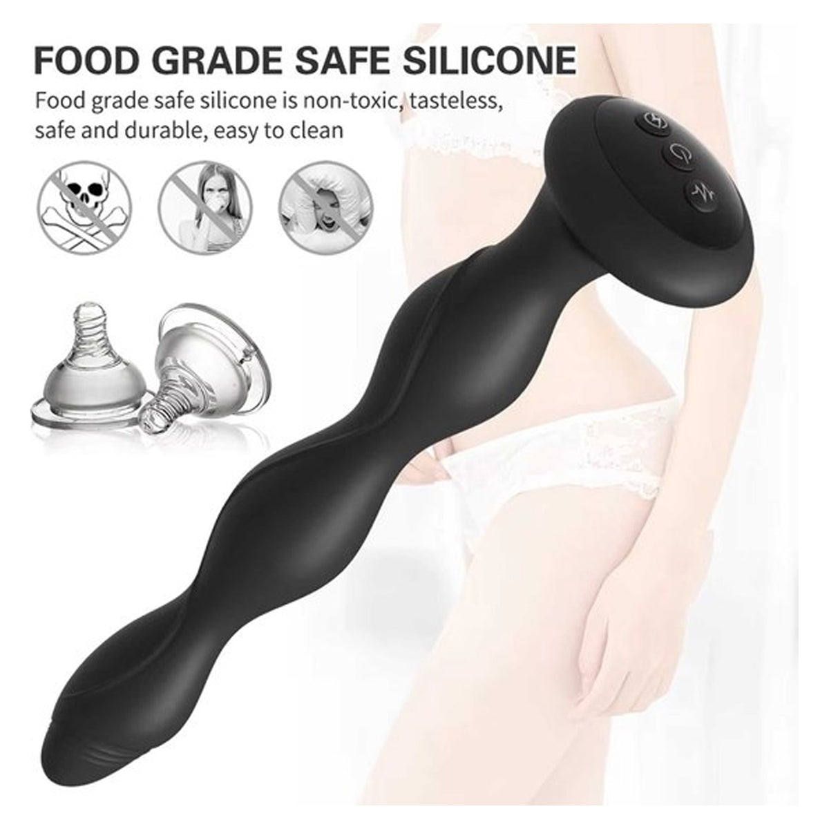 Elektrische Schok Buttplug