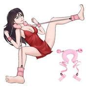 Handboeien en Beenboeien bondage set