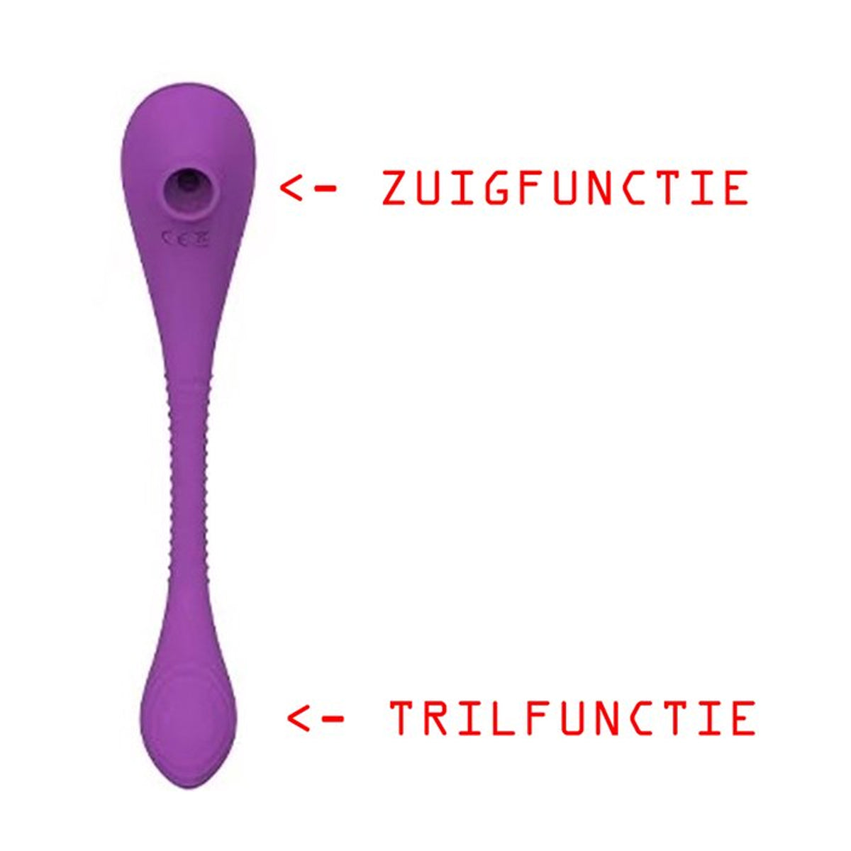 Zuigende Vibrator