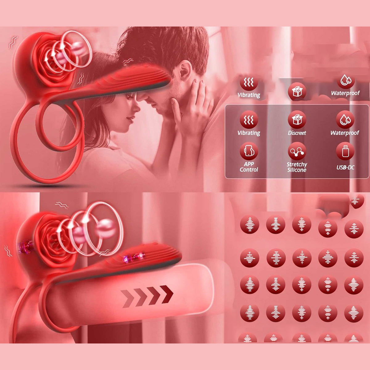 Gspot en Cockring Vibrator