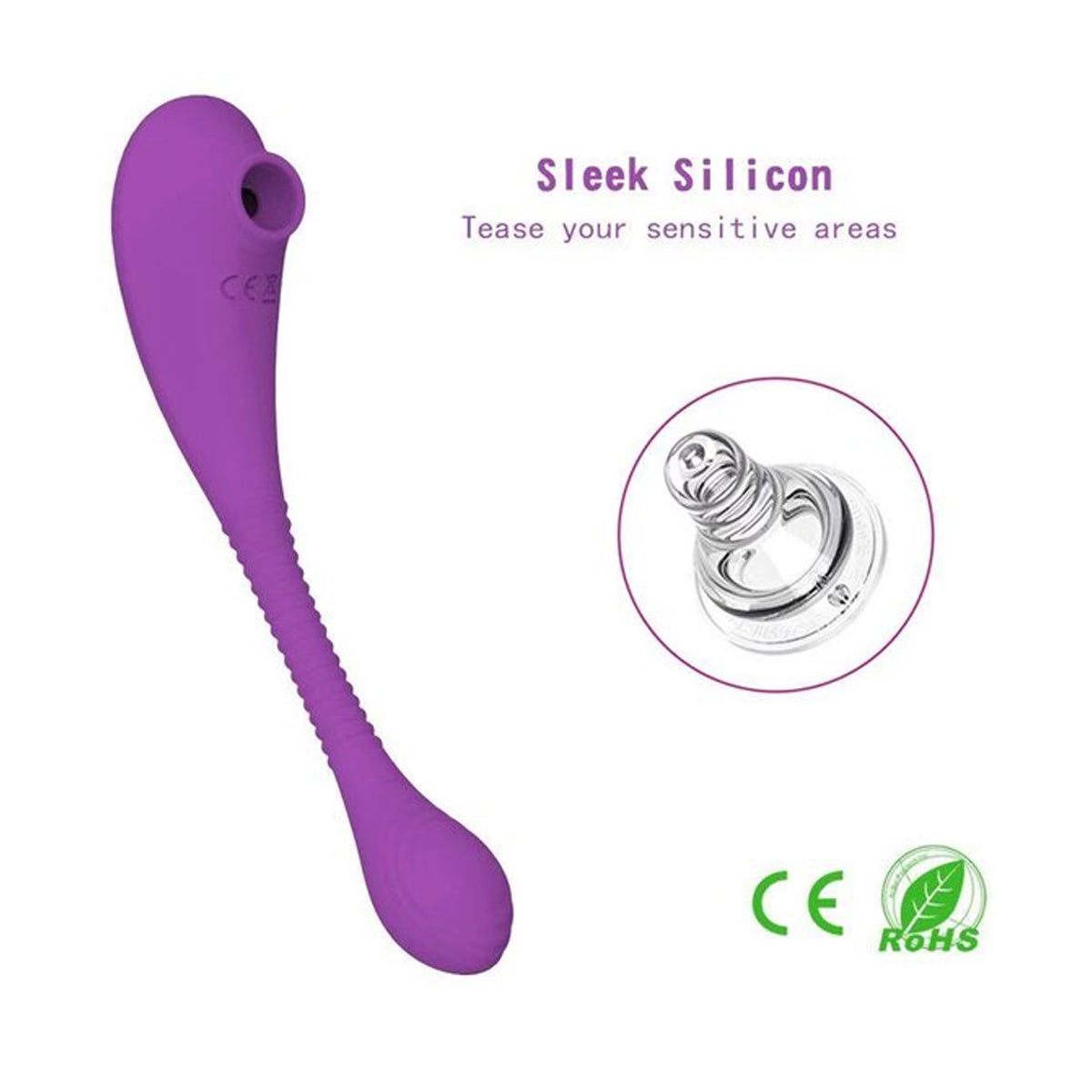 Zuigende Vibrator