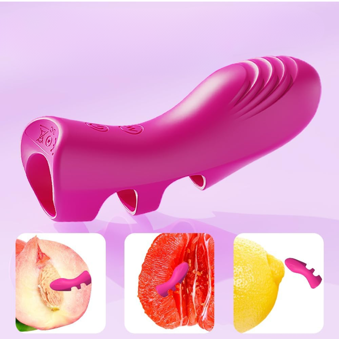 Verwarmde Vingervibrator