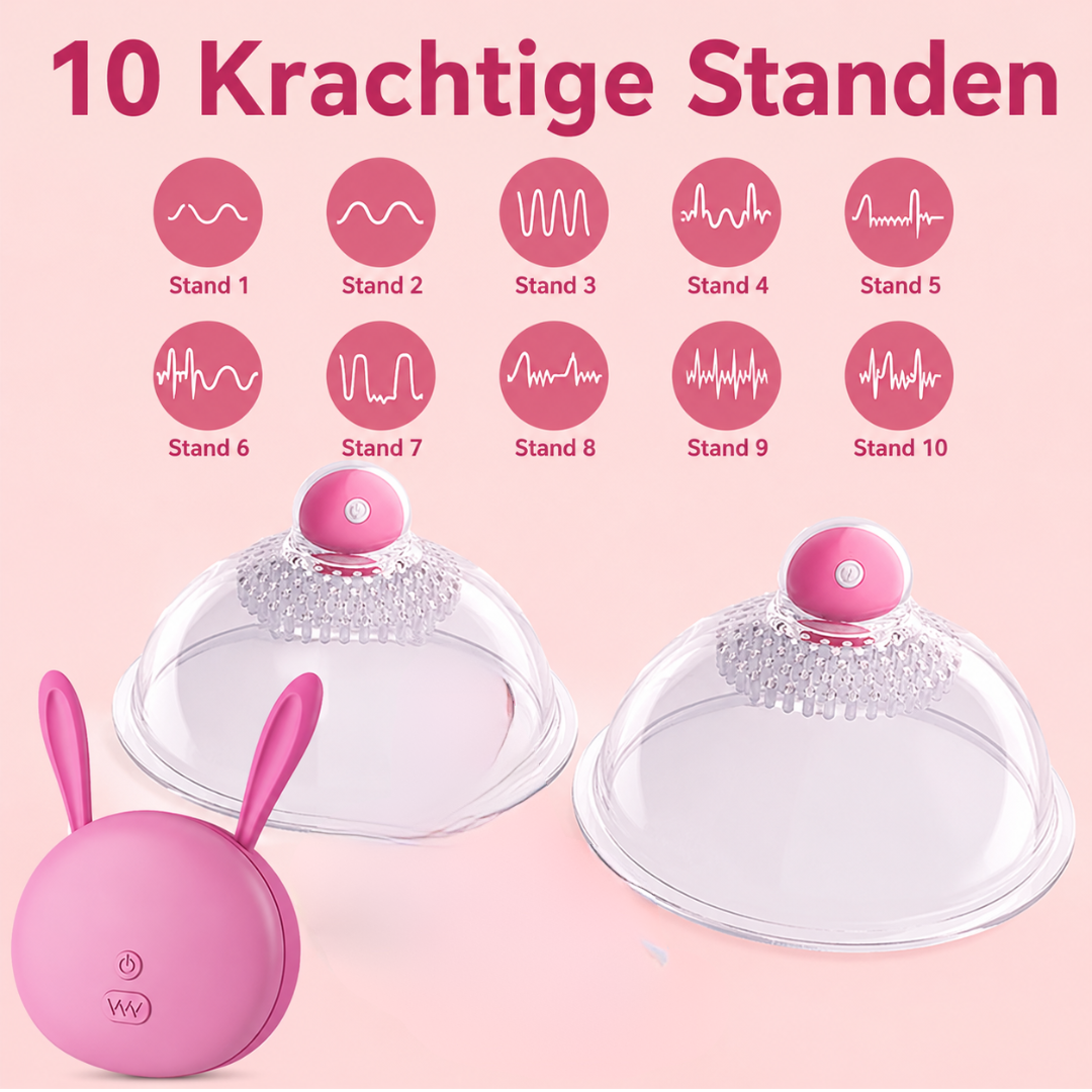 Wireless Nipple and Breast Vibrator