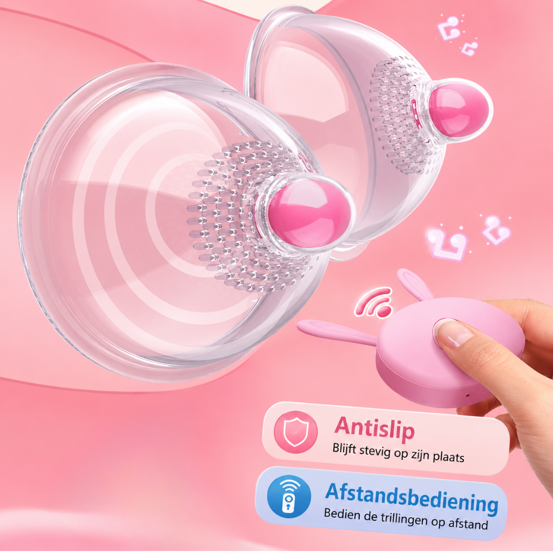 Wireless Nipple and Breast Vibrator