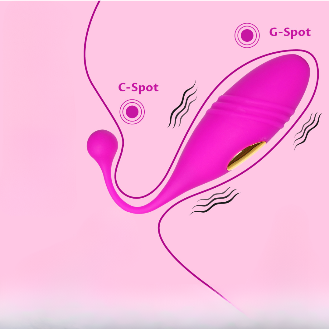 Bluetooth Vibrator G-spot and Clitoris
