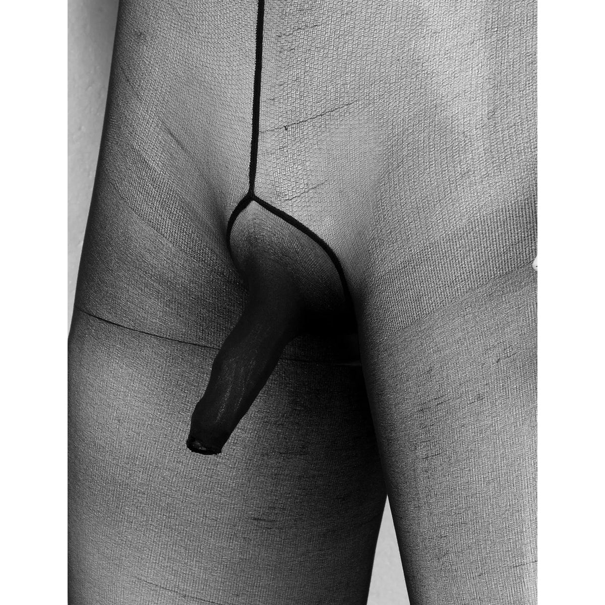 Full Transparent Men's Jumpsuit