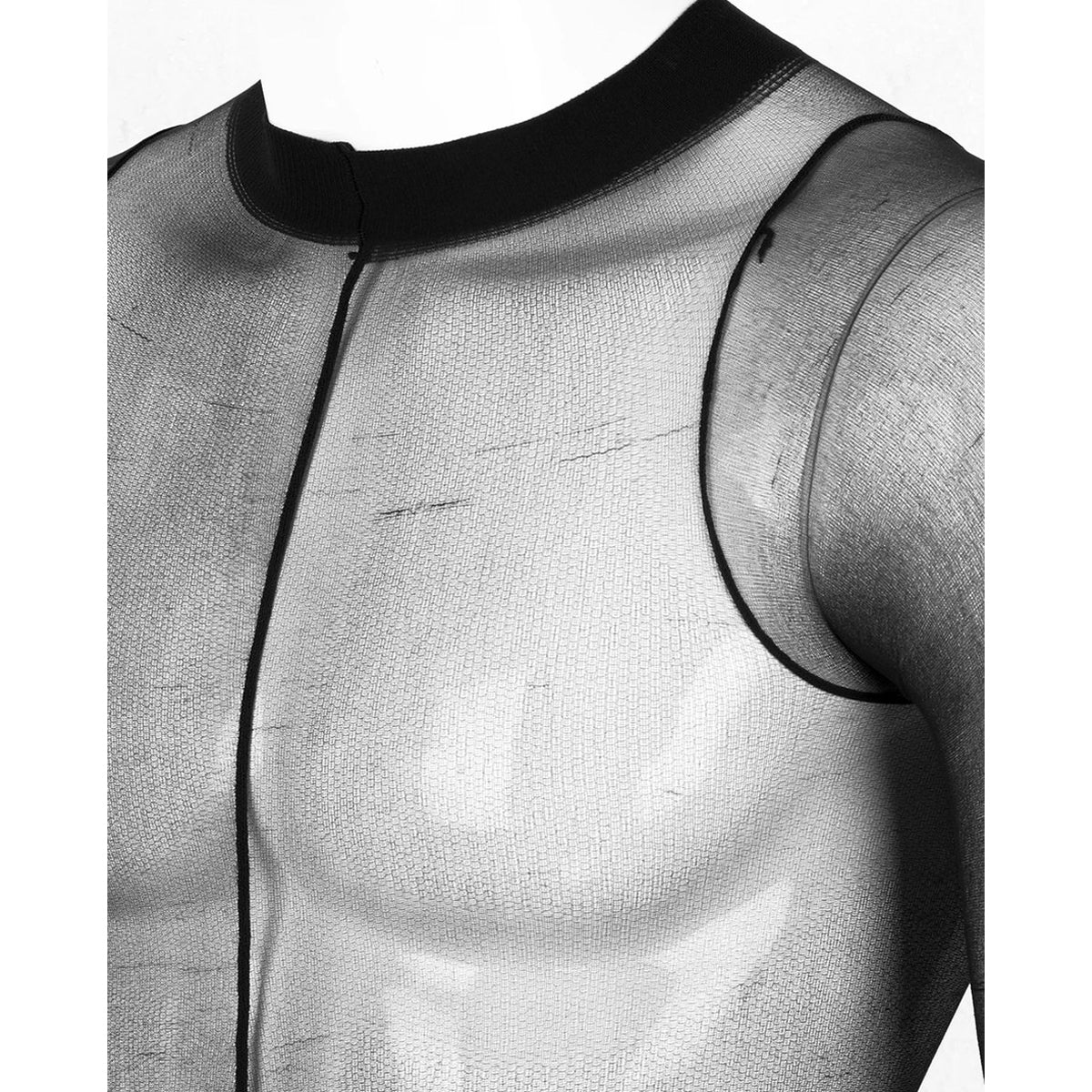 Full Transparent Men's Jumpsuit