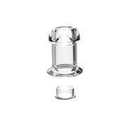 Transparante Holle Buttplug met Stopper