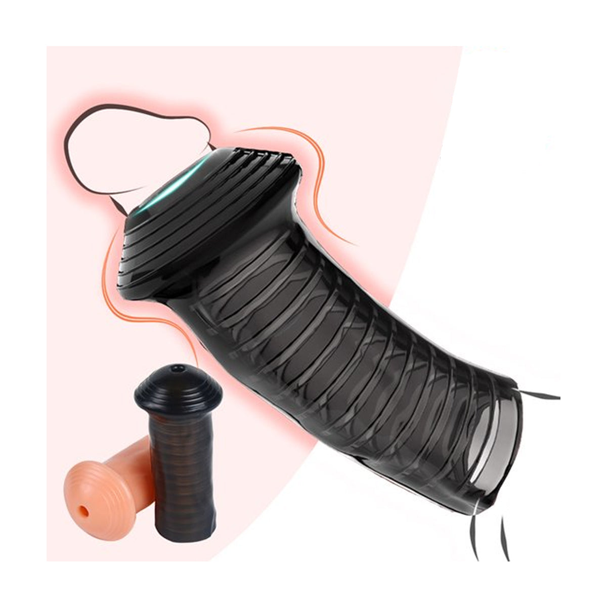 Uitschuifbare Penis Sleeve met Extra Functie