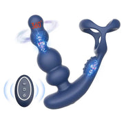 3 in 1 Scrotum Buttplug en Balzak Vibrator