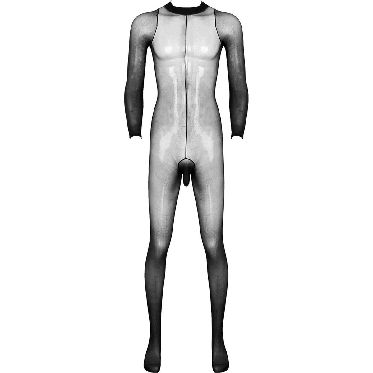 Volledige Transparante Heren Jumpsuit