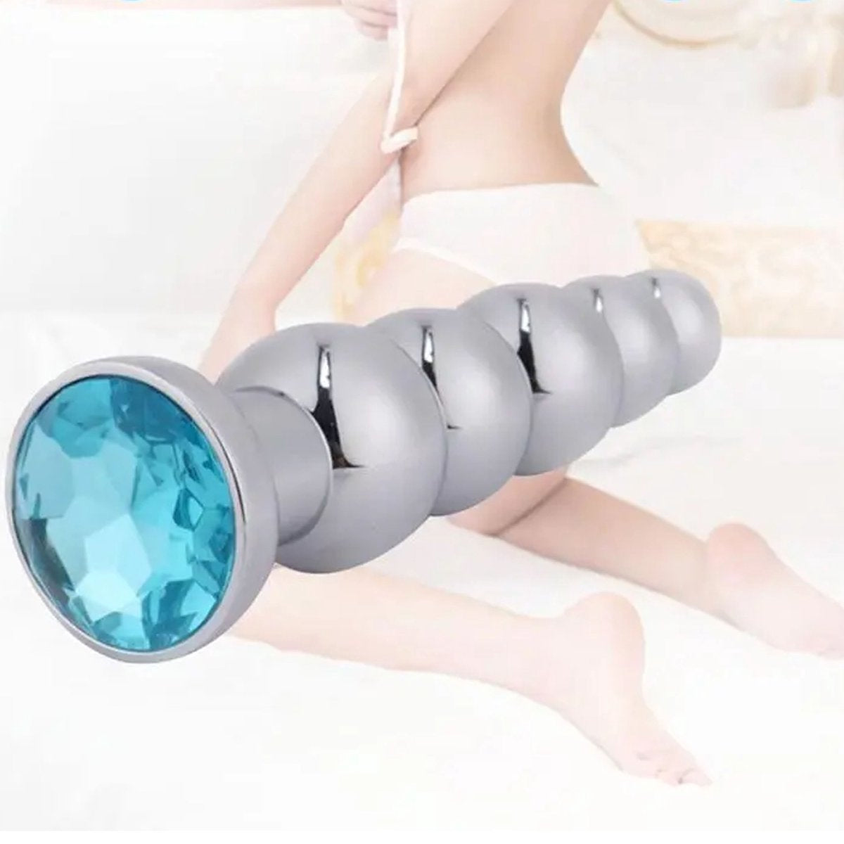 Anale Kralen Plug RVS