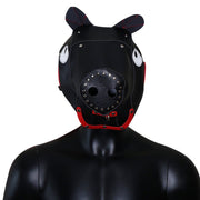 Zwart Varkensmasker LEER