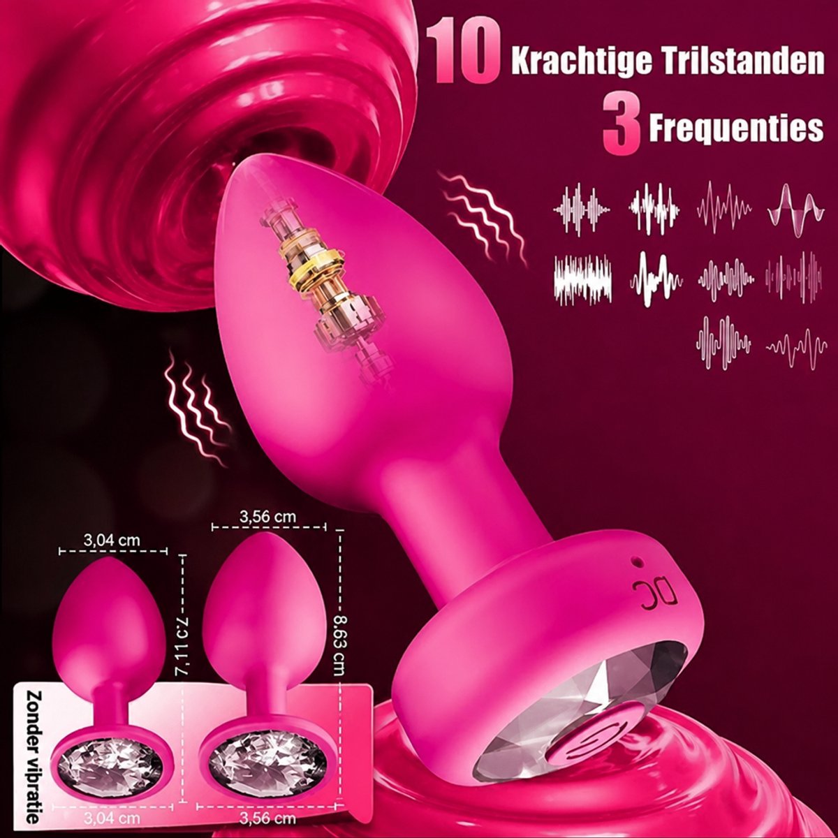 Luxe Vibrerende Buttplug Set