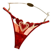 String met Hartjes