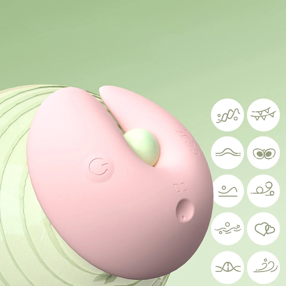 Draadloze Tepelvibrators