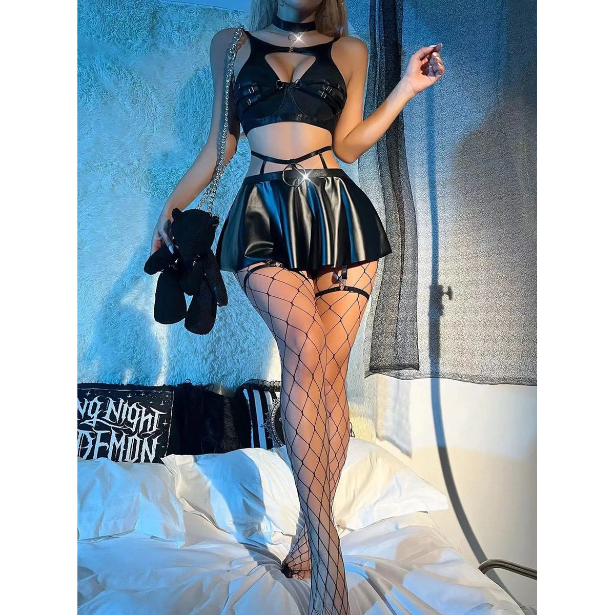 6-delige Erotische Lingerie Kostuum