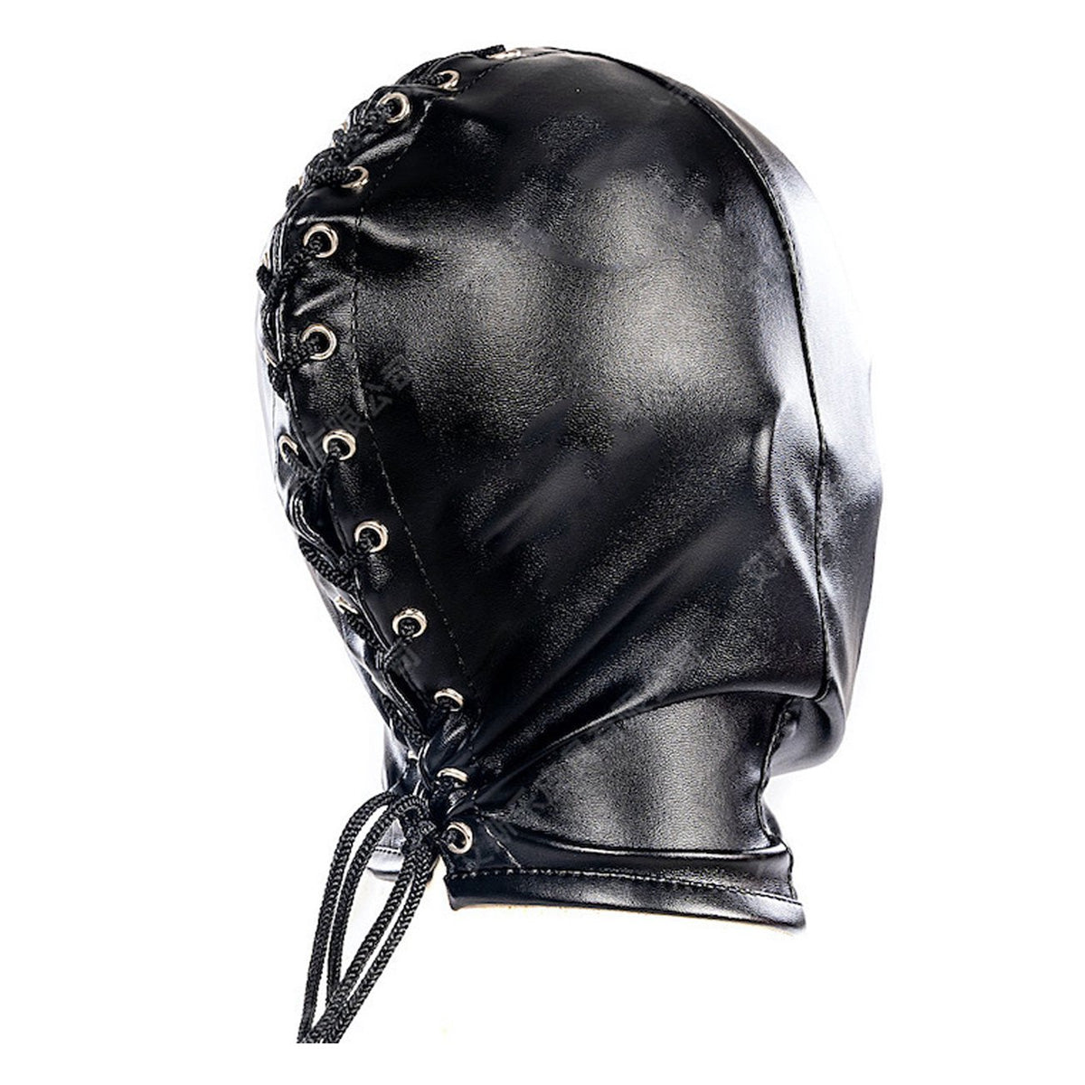 Lederen Masker met Dwangbuis