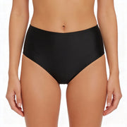Glanzende Hoge Taille Slip