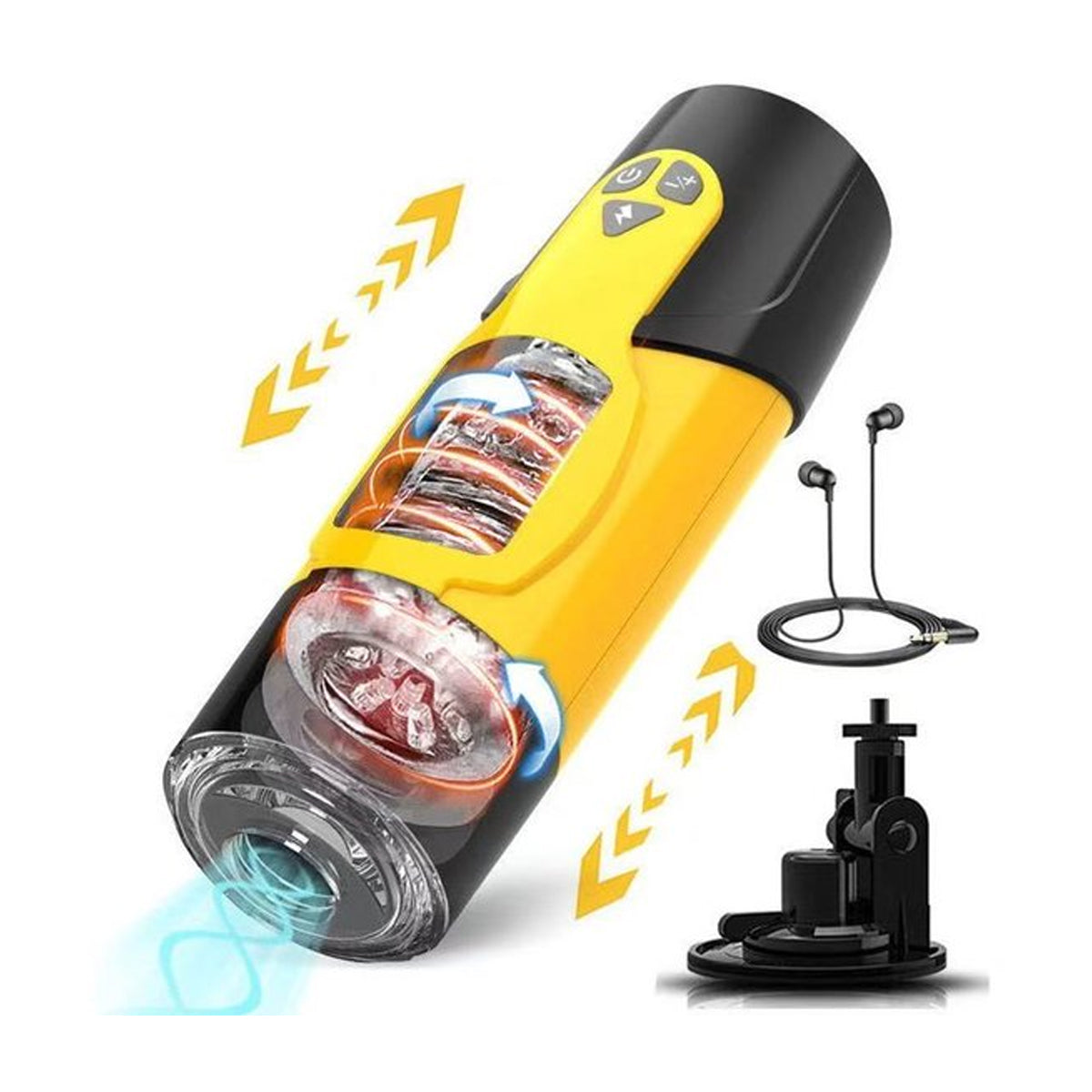 Zuigende Roterende Masturbator
