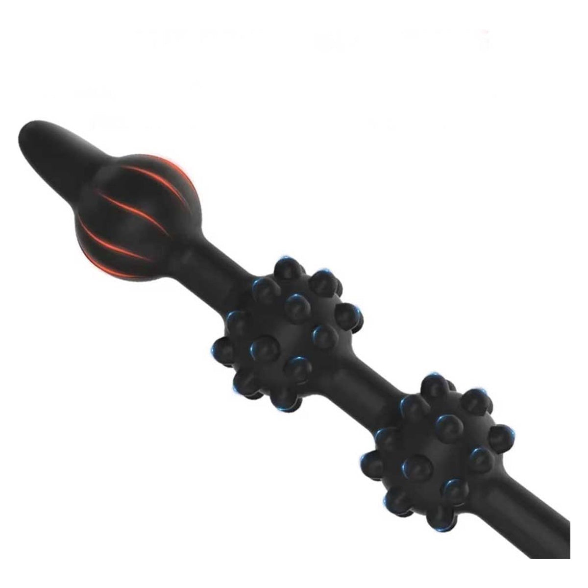 Triple ball opblaasbare buttplug