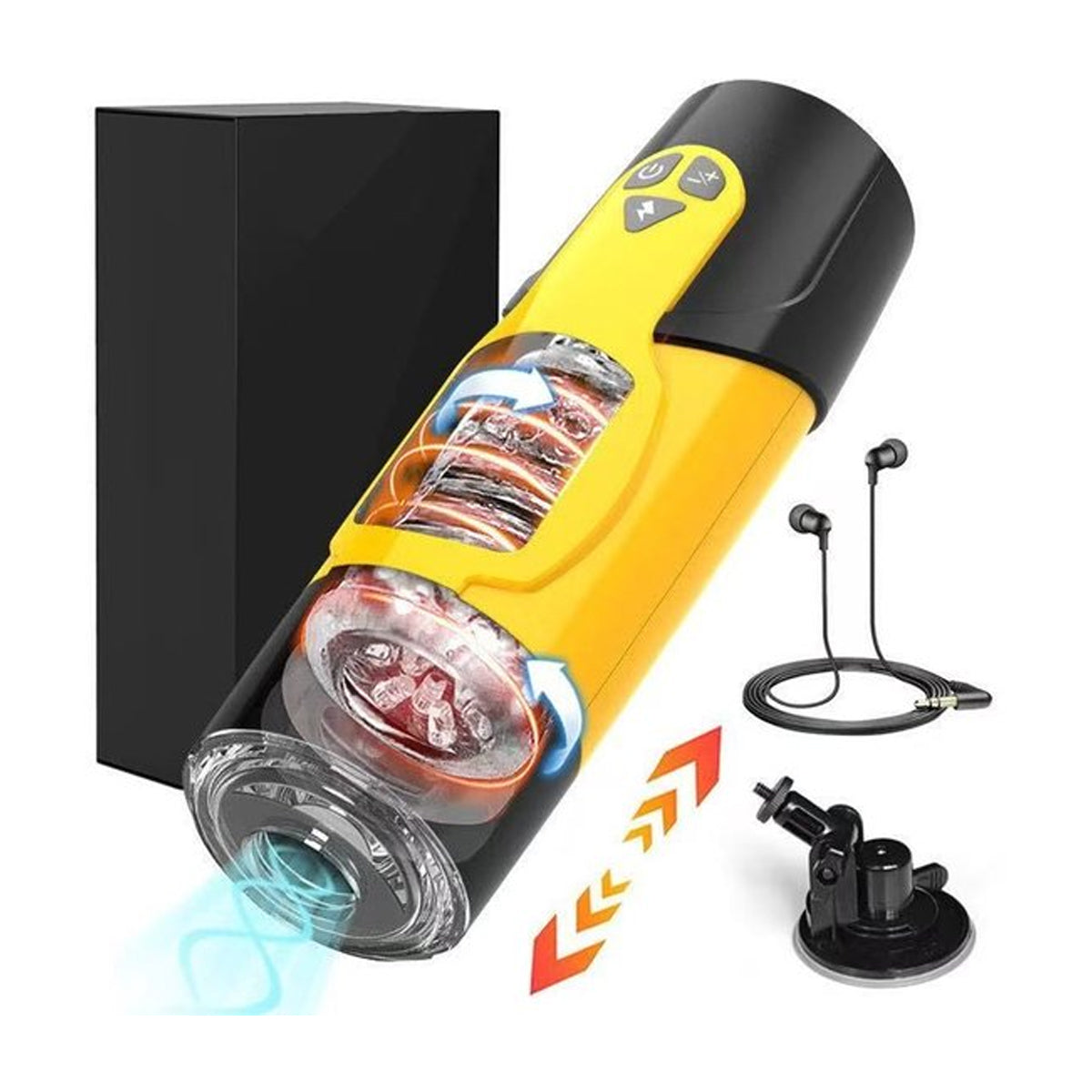 Zuigende Roterende Masturbator