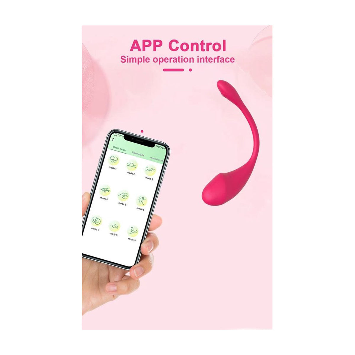 App bestuurbare Vibrator