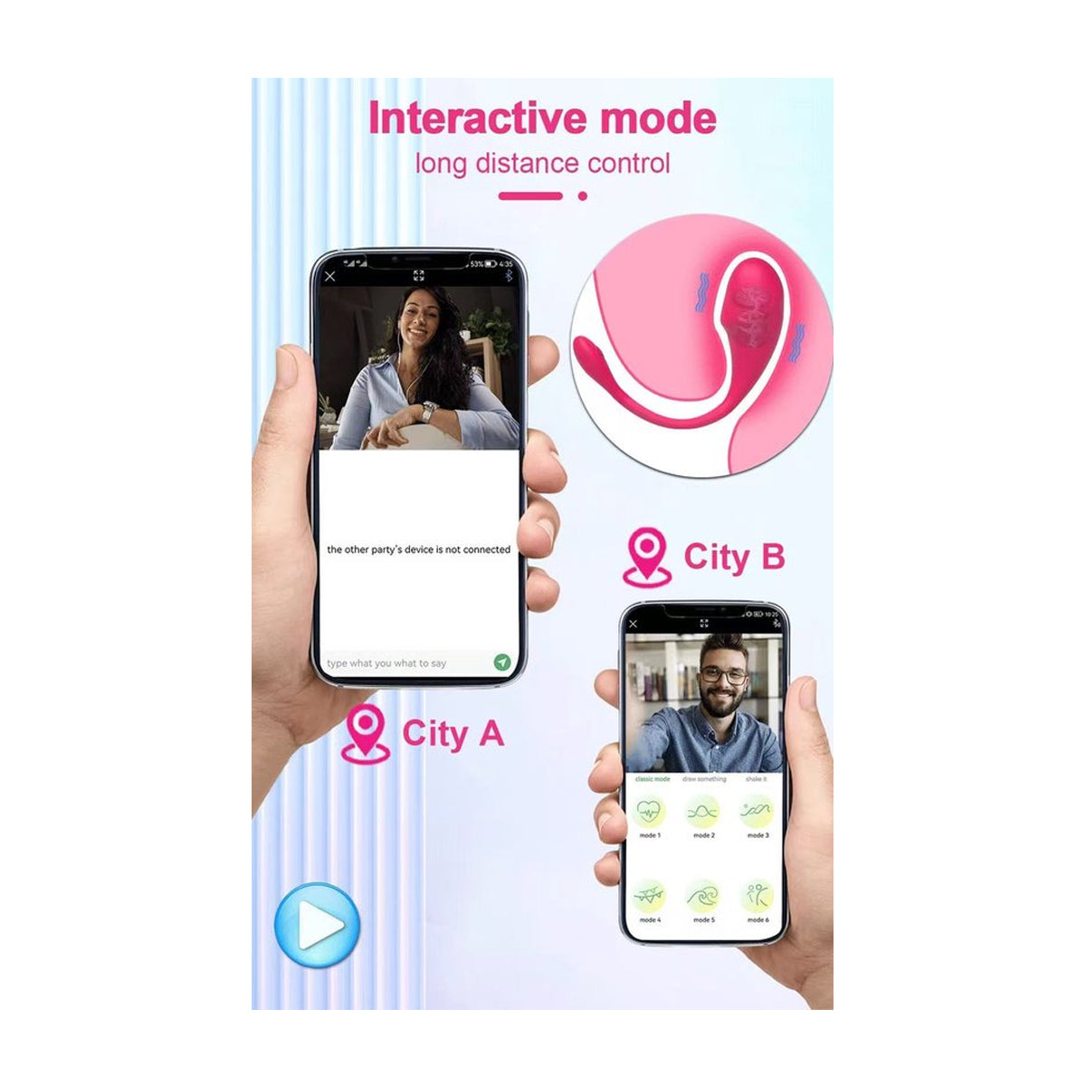 App bestuurbare Vibrator