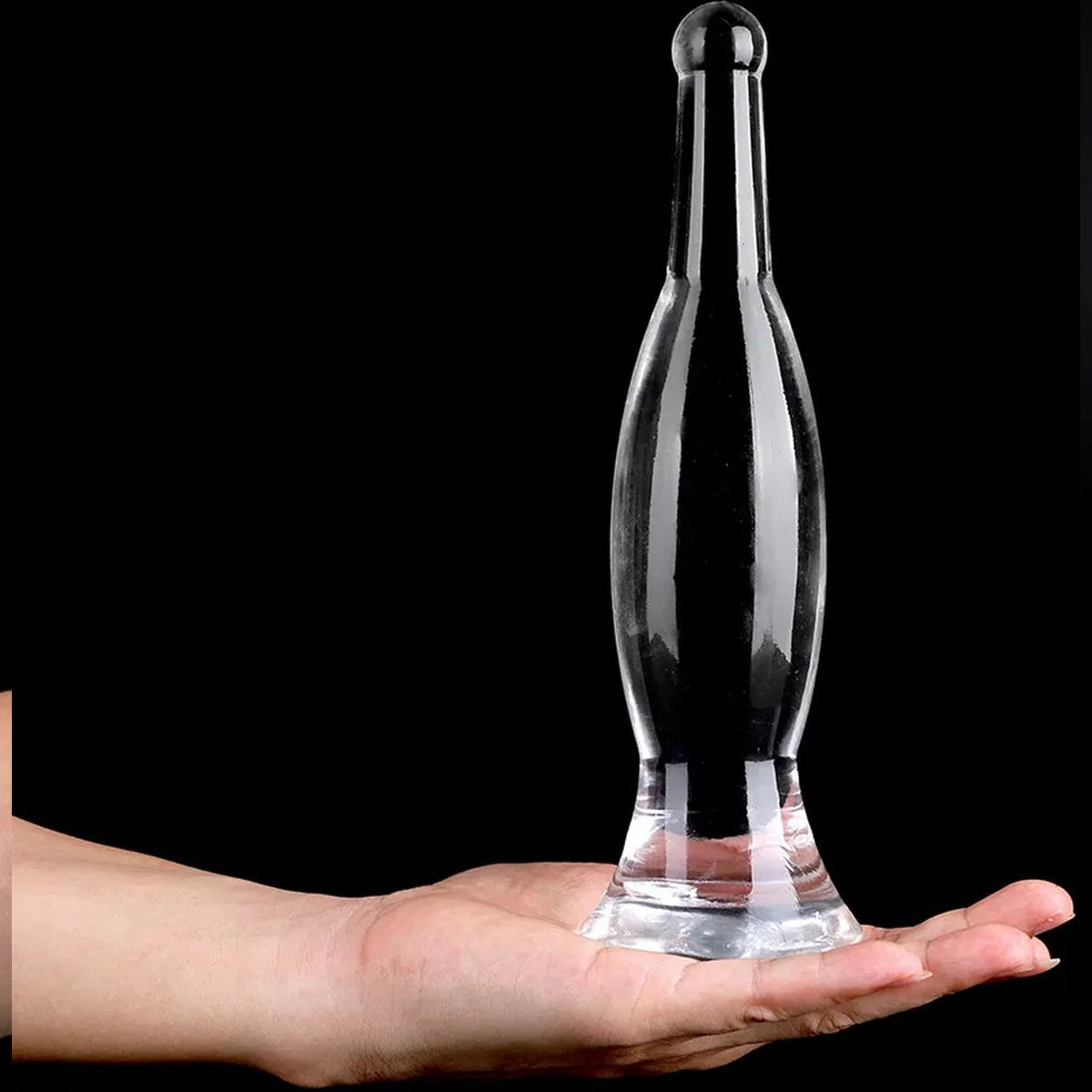 Mega Buttplug Transparant