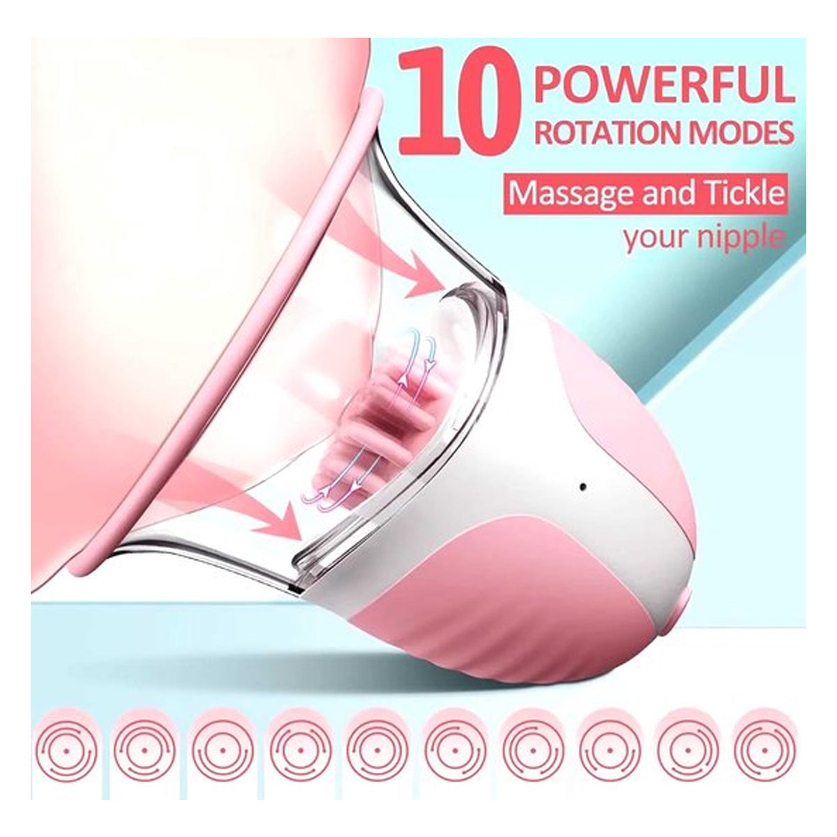 Tepel vibrator set van 2