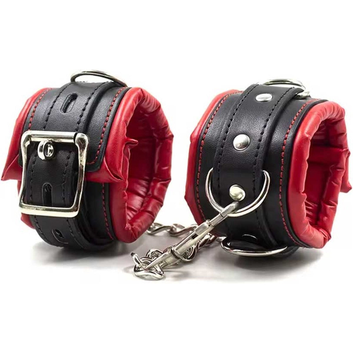 Premium leather handcuffs