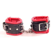 Premium leather handcuffs