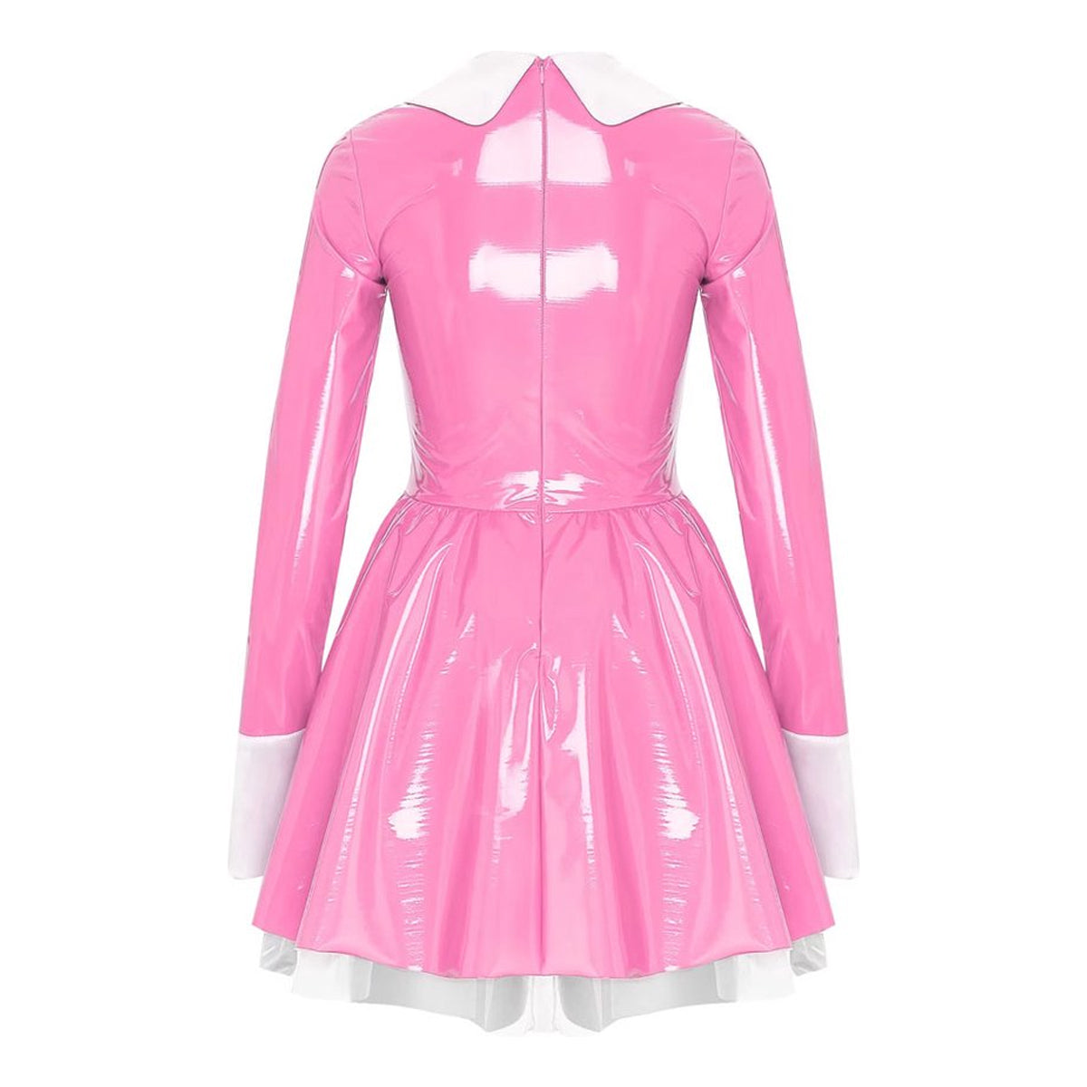 Roze Wetlook Jurk