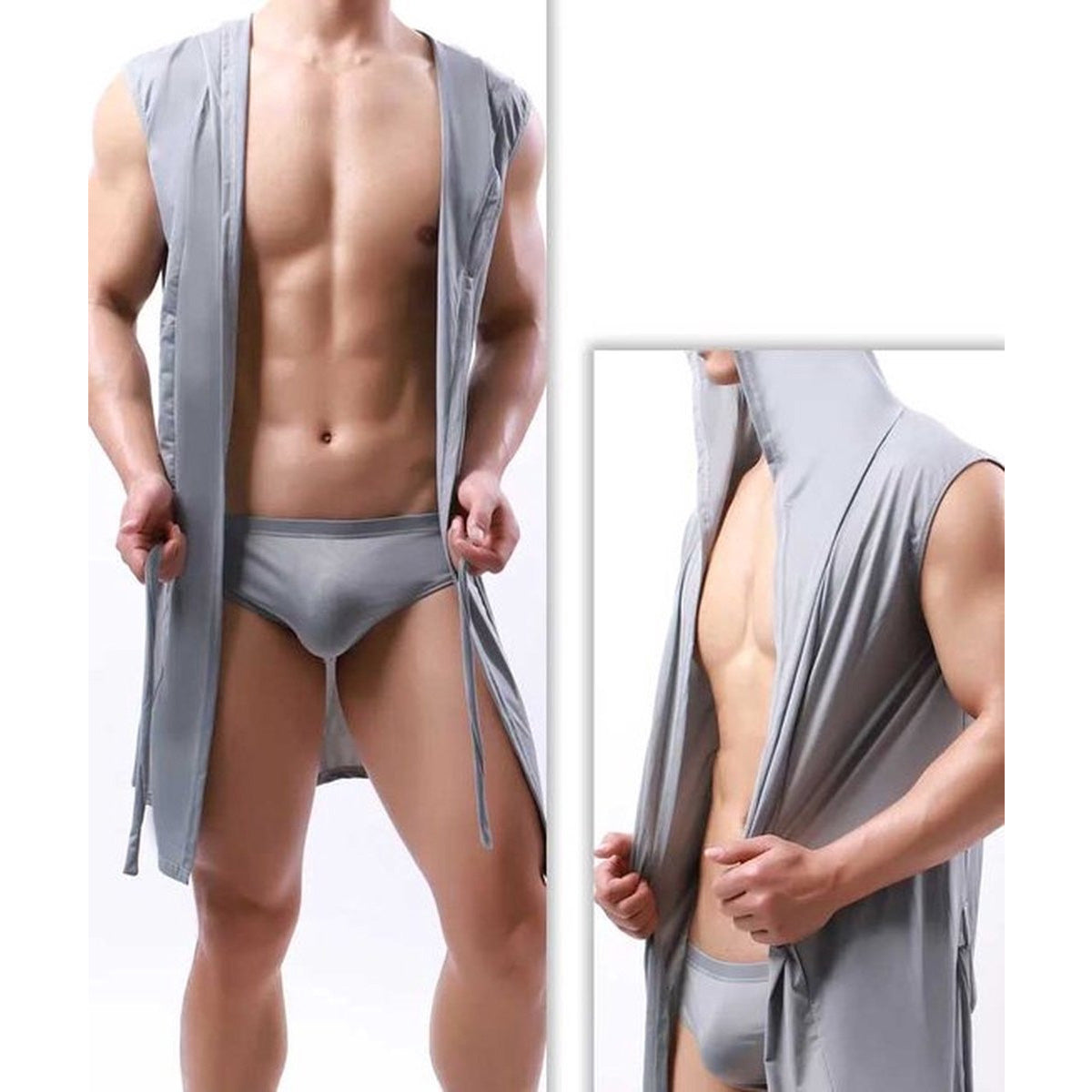 Ultra dunne Lingerie Badjas
