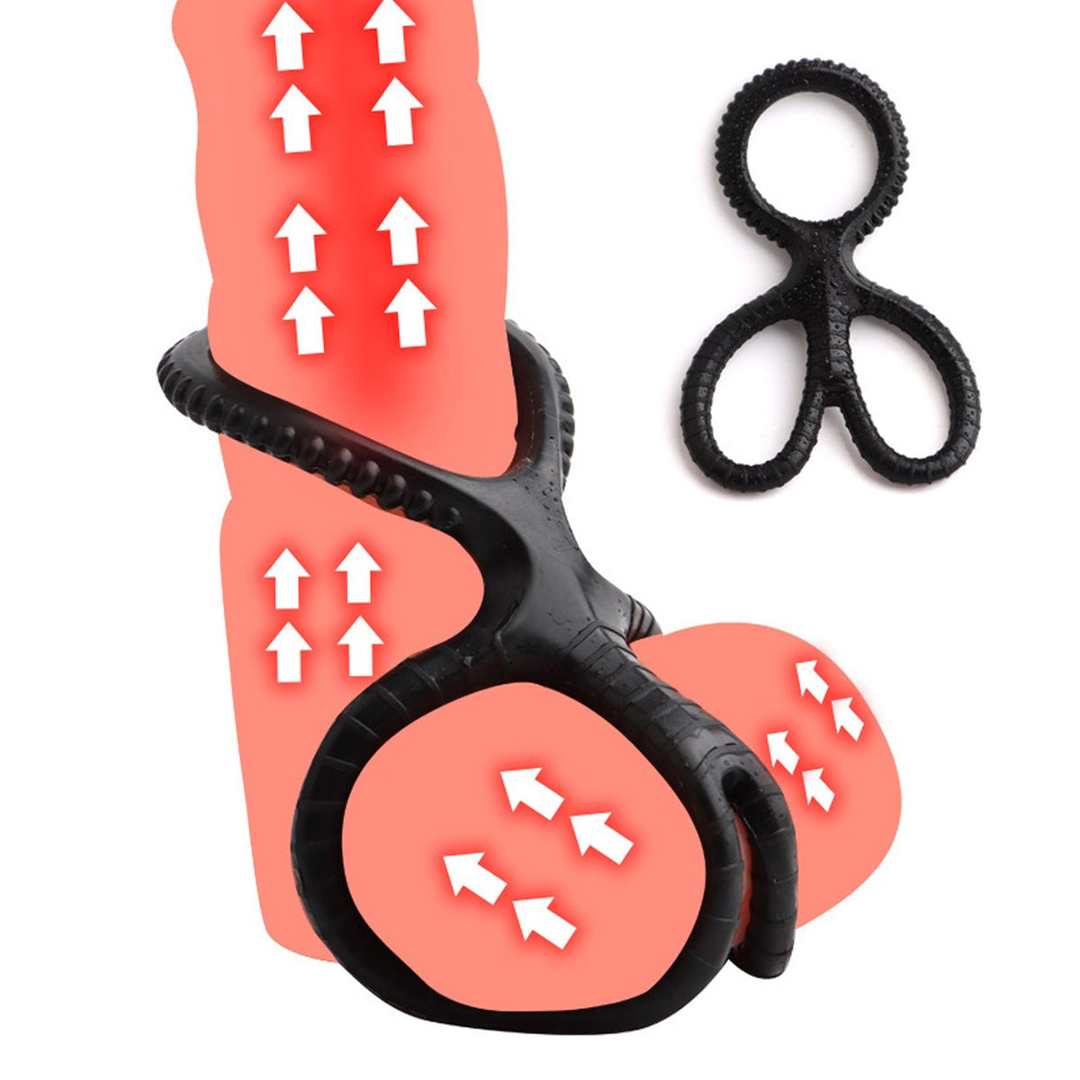 Cockring met Ballenspreider