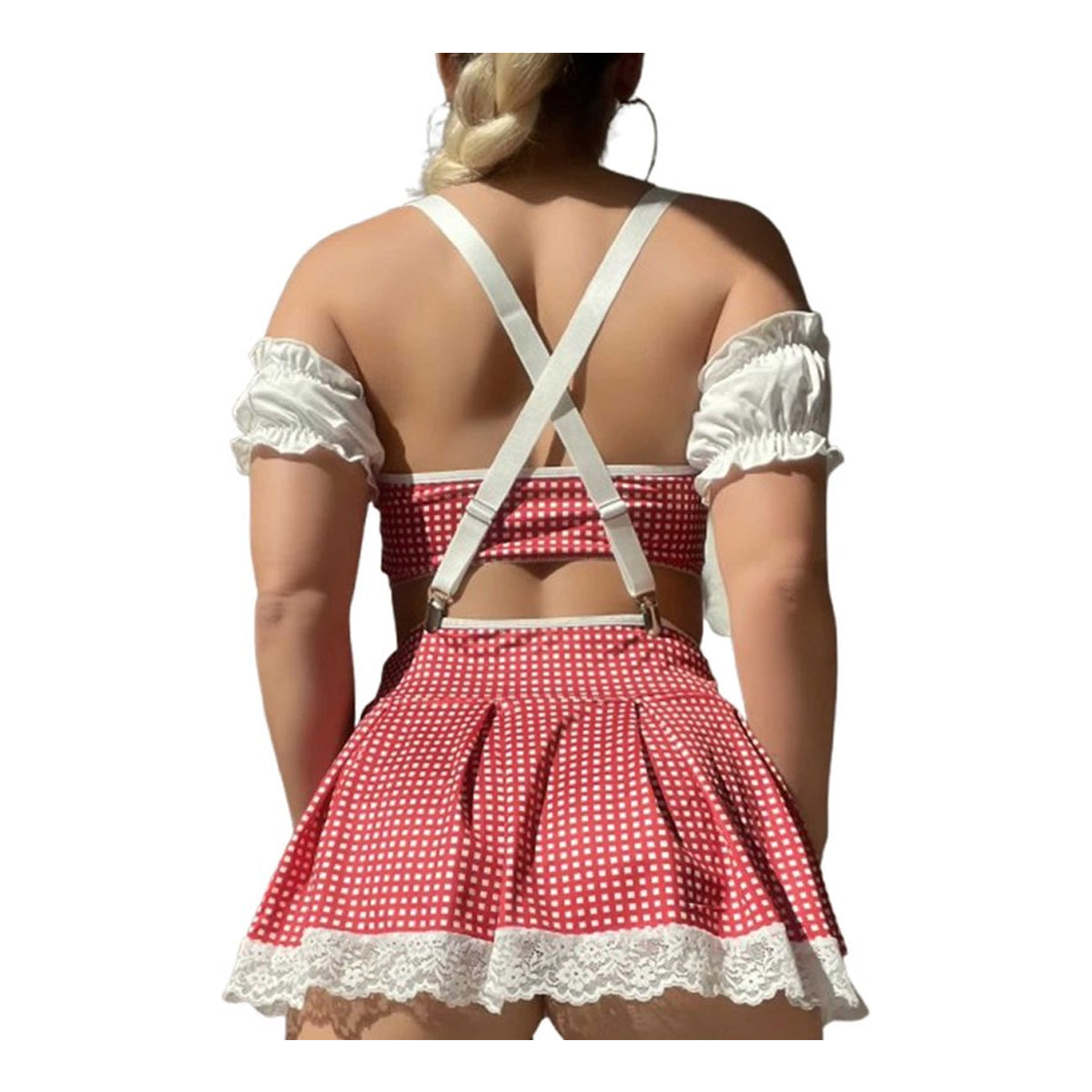 Verleidelijke rollenspel lingerie set