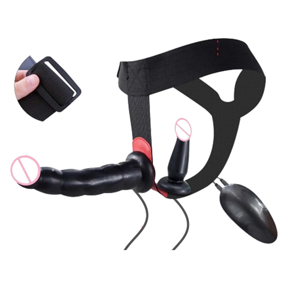 Strap-on Vibrator voor Dames