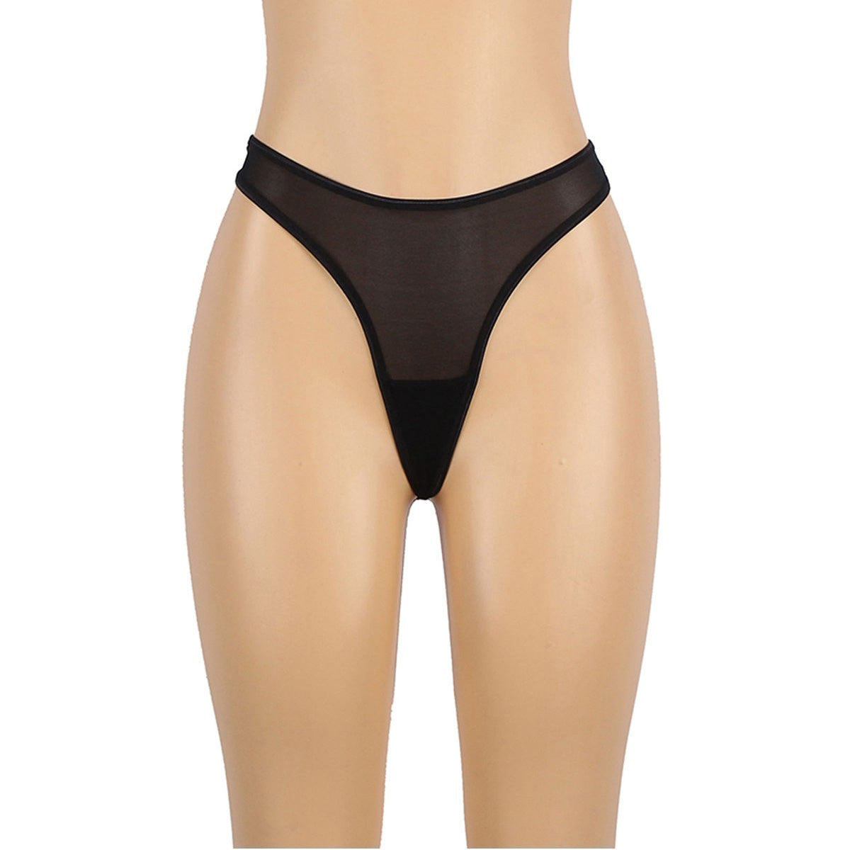 Hoge Taille Slip met Jarretels