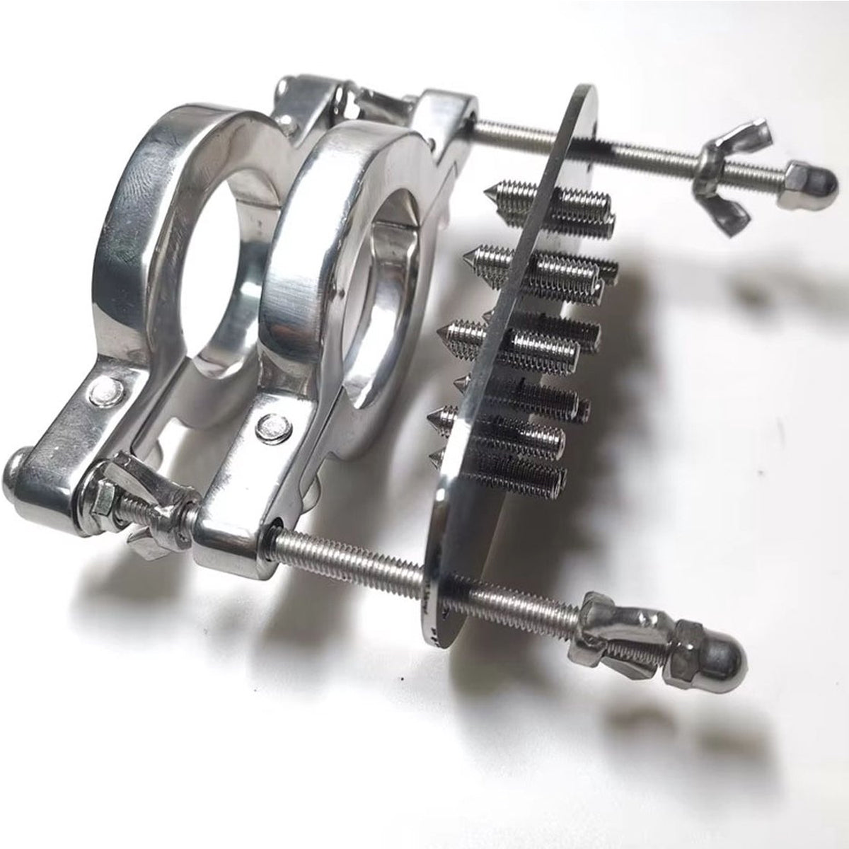 Dubbele Ballencrusher met Spikes