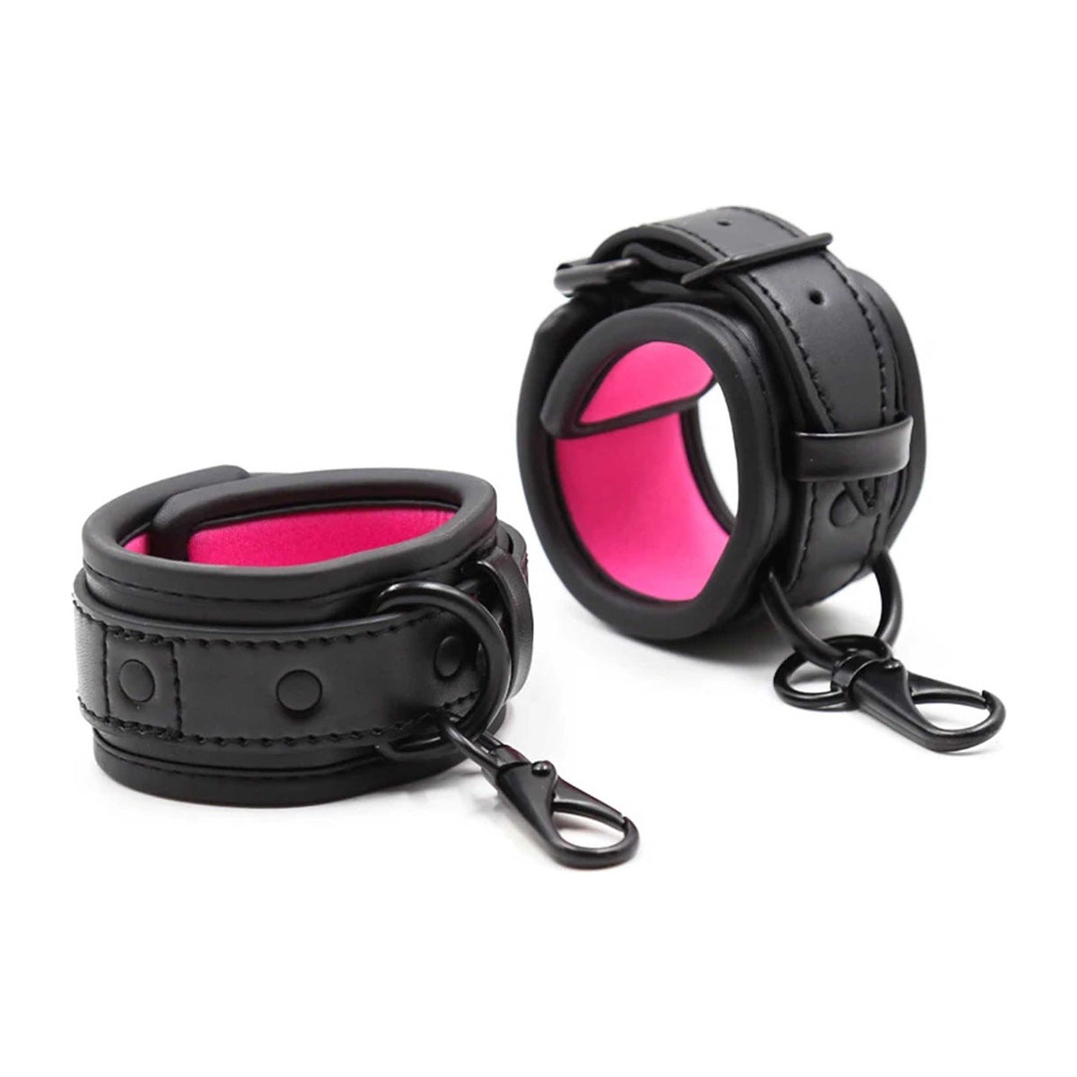 PU Lederen handboeien set