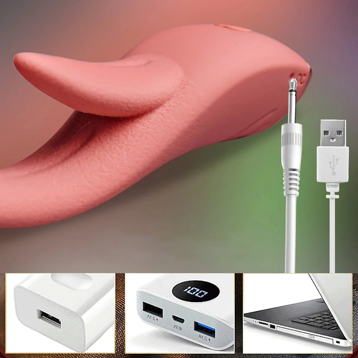 Dubbele Tong Vibrator