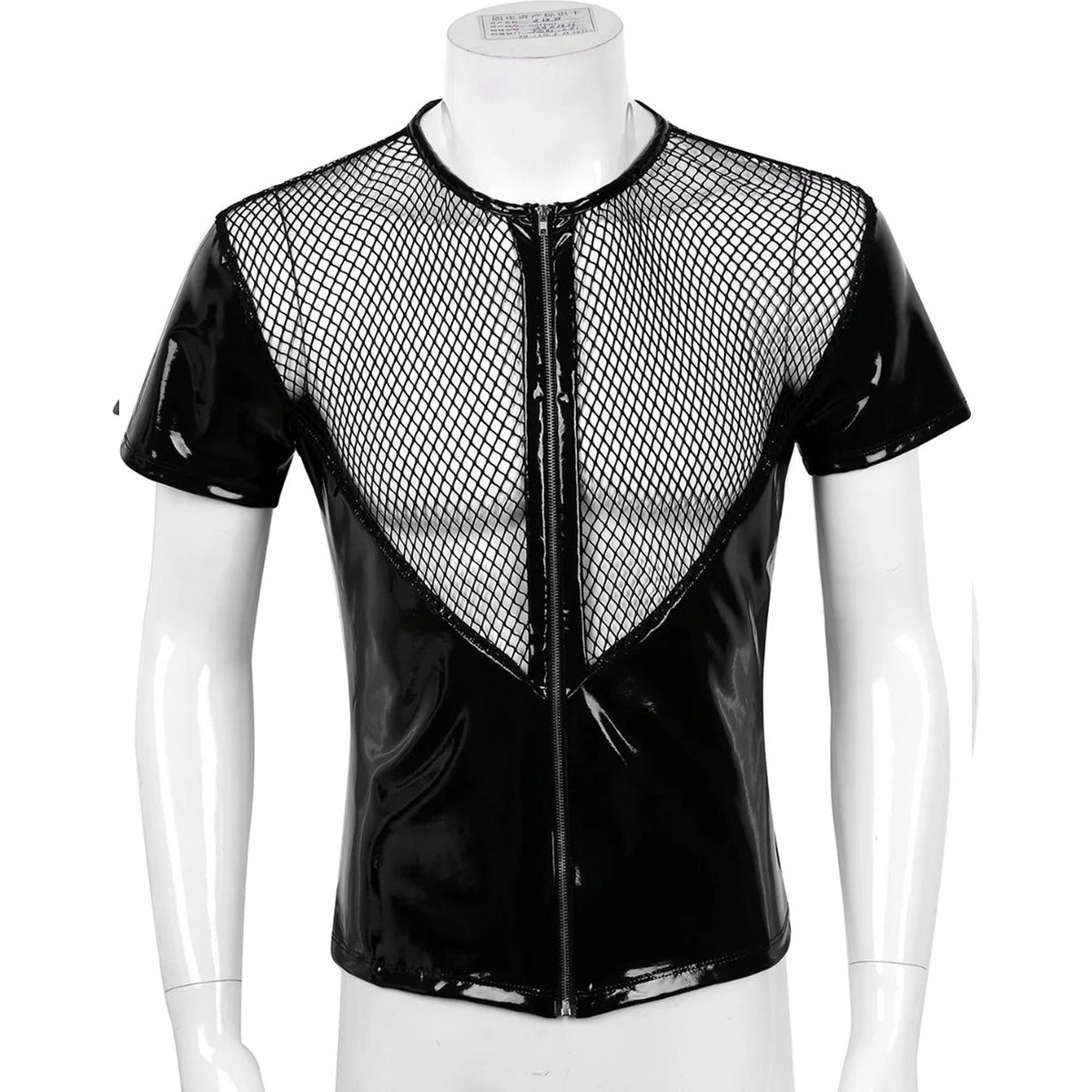 PU Lederen Shirt Visnet