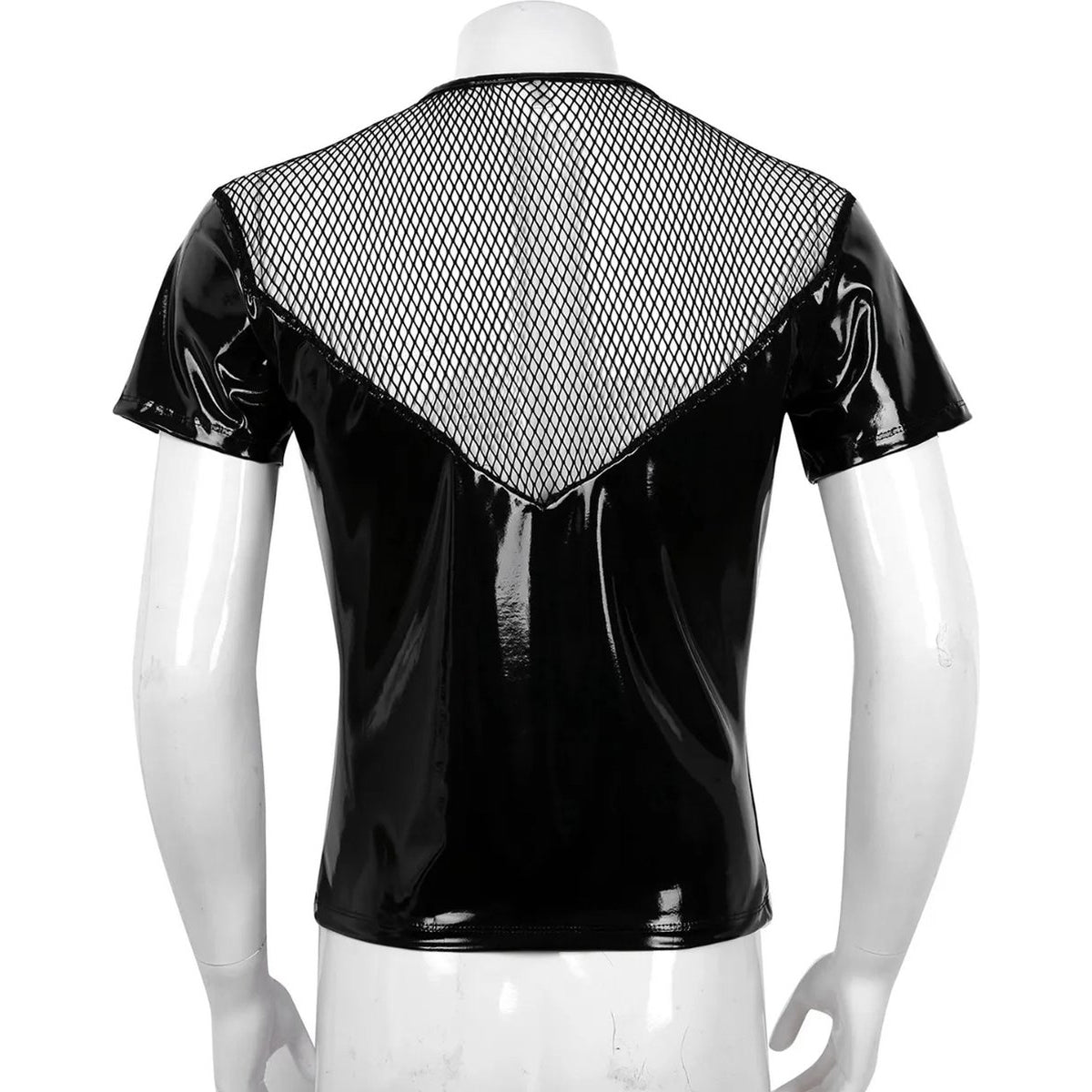 PU Lederen Shirt Visnet