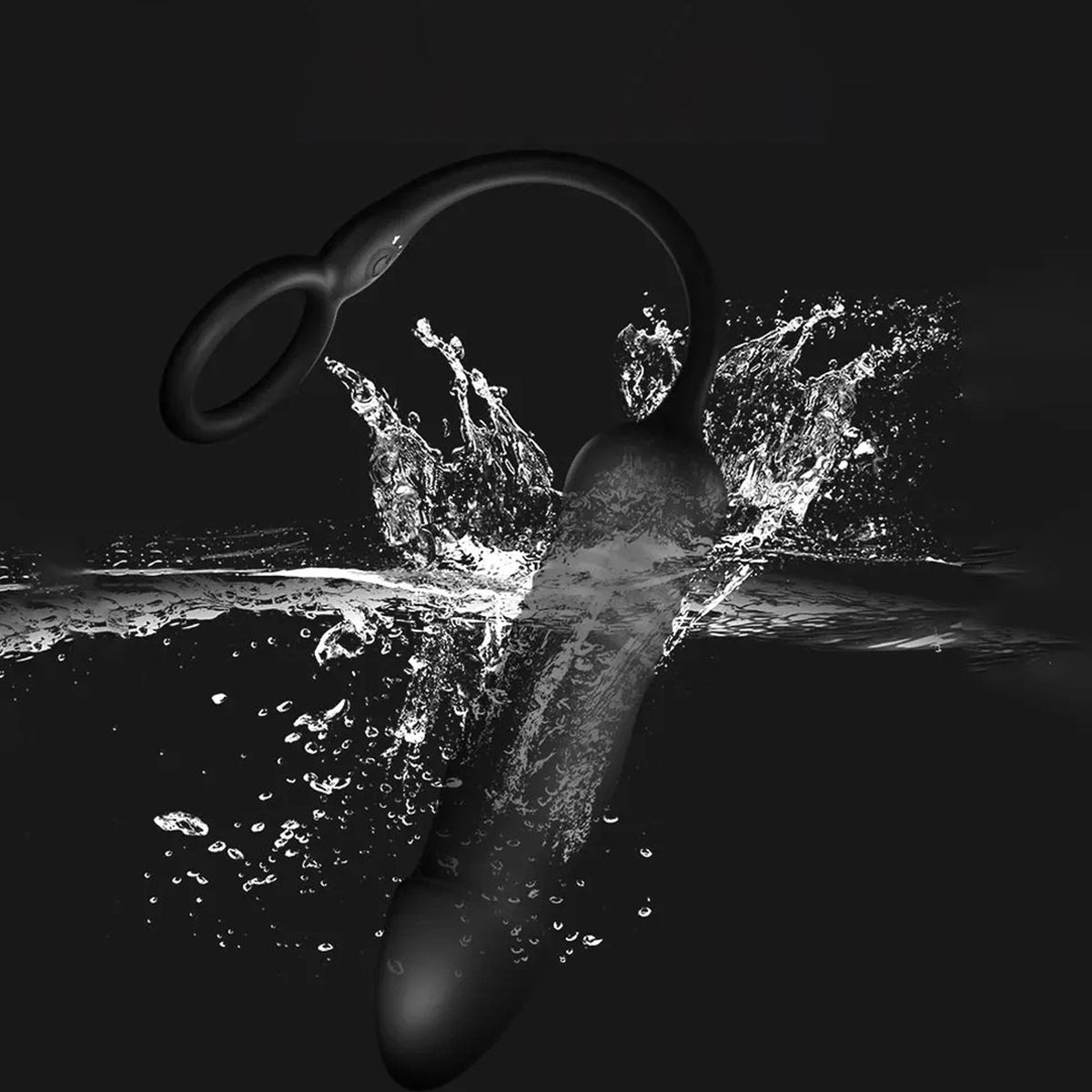 Anale Telescoopvibrator met Penisring