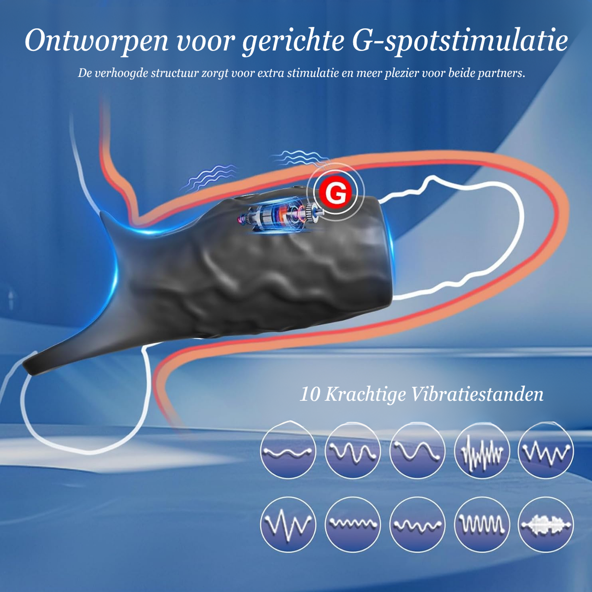 Vibrerende penis ring
