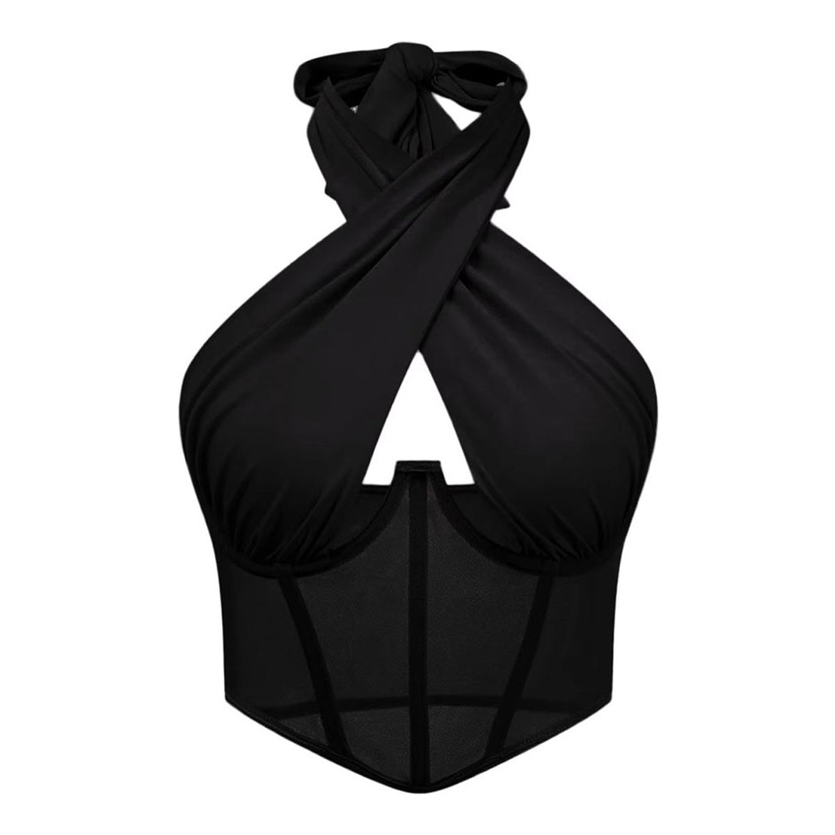 Cross Halter Top