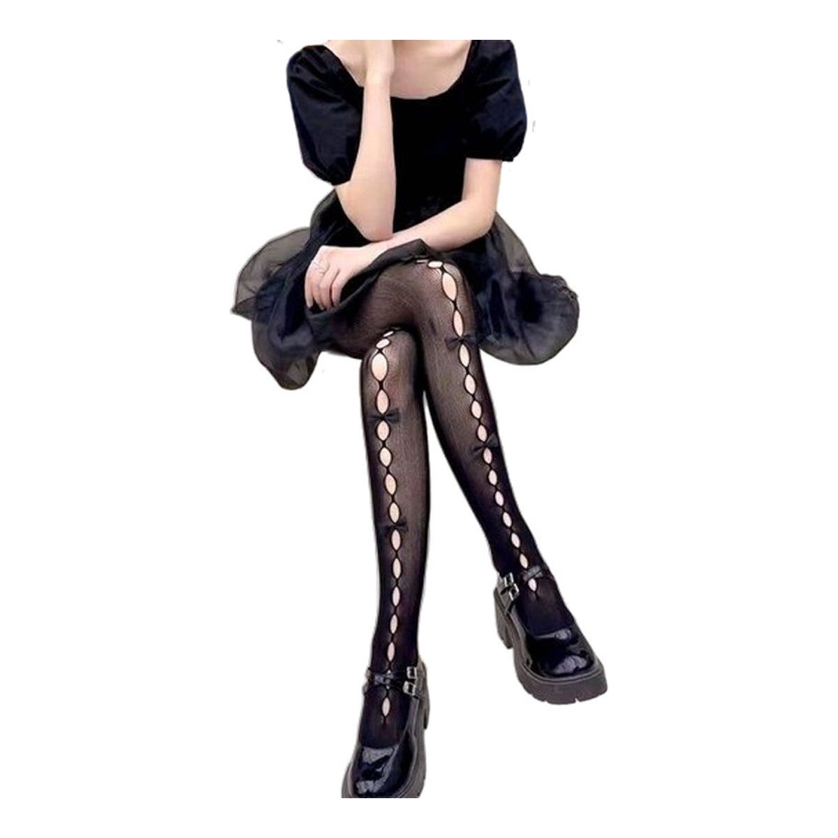 Open Elegante Panty's met Strikdetails