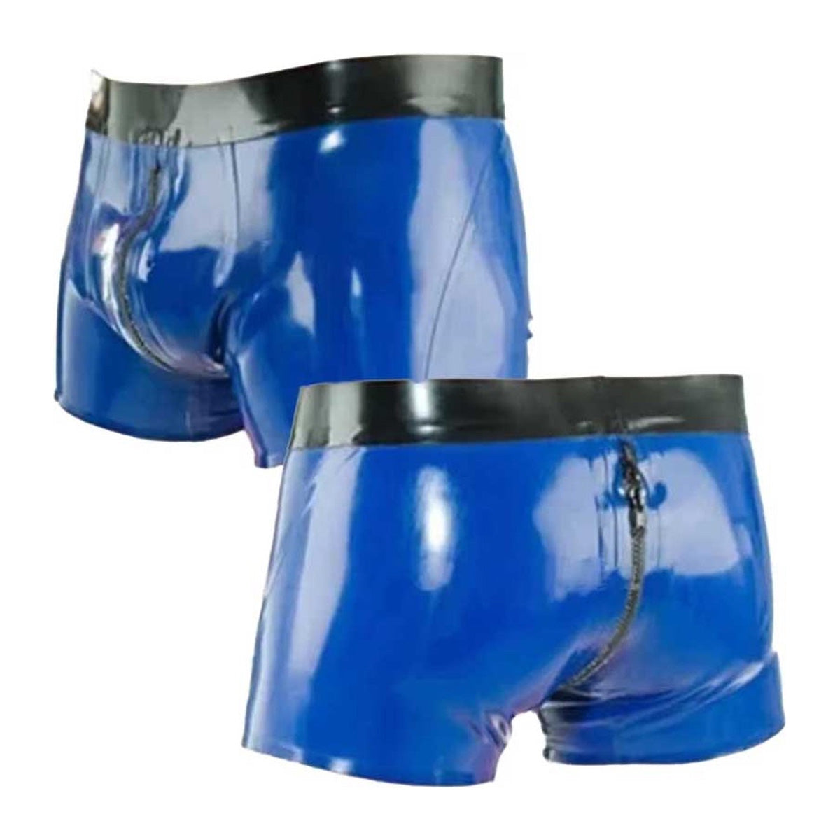 Latex rubberen boxershort